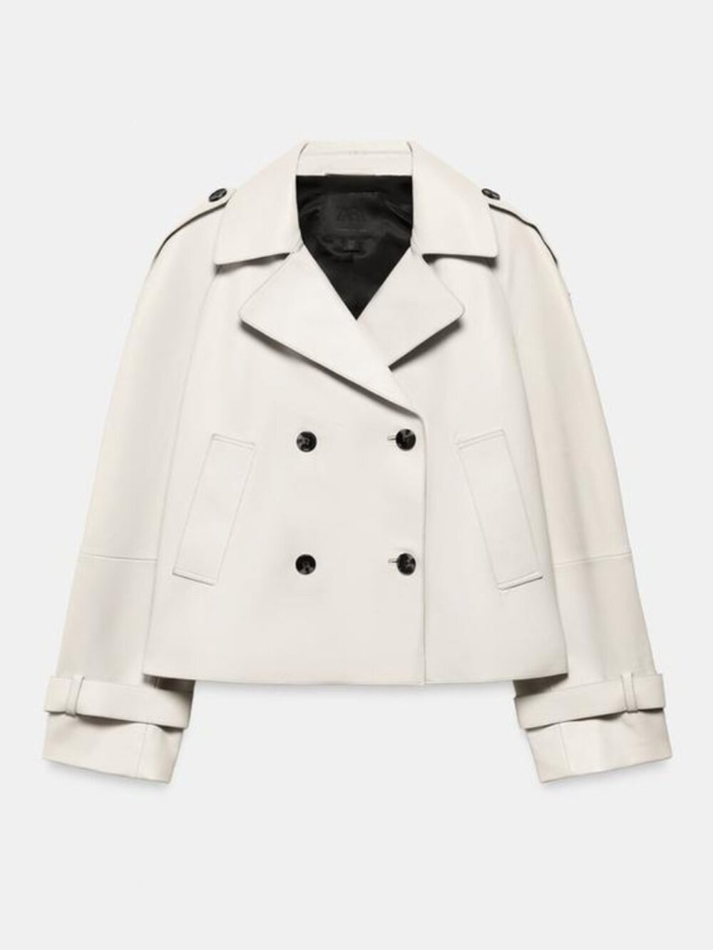 ZARA ZW COLLECTION LIMITED EDITION LEATHER JACKET